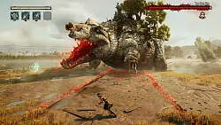 Auch die größten Kreaturen gilt es zu bezwingen. - © Compulsion Games/dpa-tmn