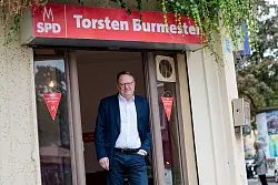 Torsten Burmester will f&uuml;r die SPD K&ouml;lner Oberb&uuml;rgermeister werden. - &copy; Thomas Banneyer/dpa