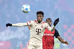 Bayerns Coman blieb blass. - © Federico Gambarini/dpa