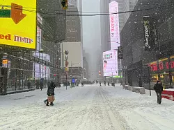New York City mal ganz intim: So viel Platz zum Flanieren gibt es selten. - &copy; Christina Horsten/dpa