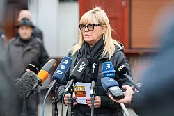 &laquo;Ich gehe davon aus, dass wir es hinbekommen, den Weihnachtsmarkt zu er&ouml;ffnen&raquo;, sagte die Oberb&uuml;rgermeisterin. - &copy; Peter Gercke/dpa