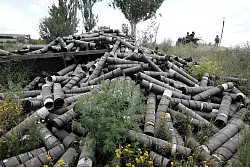 Die ukrainischen Streitkräfte stehen im Raum Donezk unter Druck, dort rücken die russischen Truppen vor. (Archivbild) - © ---/Ukrinform/dpa