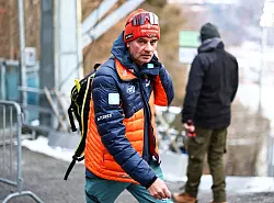 Bundestrainer Stefan Horngacher hat mit seinem Team vor der Flug-WM und Olympia noch viel Arbeit. - &copy; Daniel Karmann/dpa