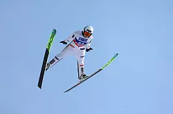 Die Norwegerin Str&oslash;m wurde wegen einer zweiten Sohle disqualifiziert. - &copy; Karl-Josef Hildenbrand/dpa