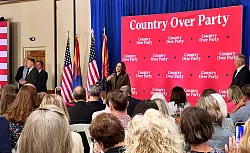 Harris hat das Publikum auf ihrer Seite. (Archivbild) - &copy; Julia Naue/dpa