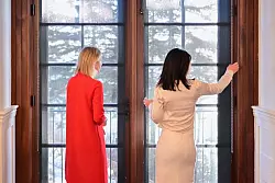 Bundesaußenministerin Annalena Baerbock (r) und Kaja Kallas, Hohe Vertreterin der Europäischen Kommission für die Außen- und Sicherheitspolitik - © Sebastian Christoph Gollnow/dpa