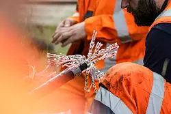 Mutma&szlig;liche Brandstifter halten die Deutsche Bahn in Atem. - &copy; Christoph Reichwein/dpa