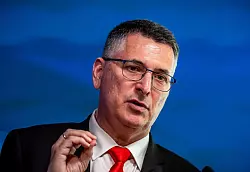 Israels Außenminister Saar wird heute zu Gesprächen in Berlin erwartet. (Archivbild) - © Michael Kappeler/dpa