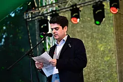 Auch der j&uuml;dische Musiker Michael Barenboim wirft der israelischen Regierung einen Genozid vor. - &copy; Fabian Sommer/dpa