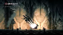 In «Hollow Knight: Silksong» müssen geheimnisvolle Insektenwesen bekämpft werden. - © Team Cherry/dpa-tmn