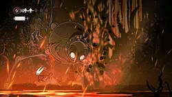Hornet bekommt es in «Hollow Knight: Silksong» mit mächtigen Feinden zu tun. - © Team Cherry/dpa-tmn