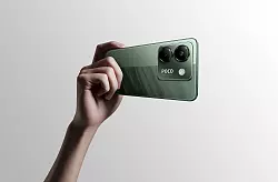 Das Xiaomi Poco M7 hochzuhalten, fällt nicht allzu schwer: Trotz seines recht großen 5.110-mAh-Akkus wiegt das M7 Pro nur 190 Gramm. - © Xiaomi/dpa-tmn