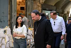 Bundesministerin besucht palästinensische Gebiete - © Katharina Kausche/dpa