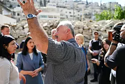 Bundesministerin besucht palästinensische Gebiete - © Katharina Kausche/dpa