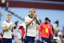 Bayern-Stürmer Harry Kane blieb beim 2:0 gegen Fußball-Zwerg Andorra ohne Treffer. - © Nick Potts/PA Wire/dpa