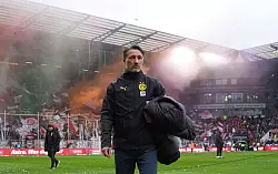 Seine Arbeitet fruchten: Dortmunds Trainer Niko Kovac. - © Marcus Brandt/dpa