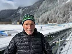 Der Altb&uuml;rgermeister von Antholz, Konrad Renzler, sieht die Spiele kritisch. - &copy; Christoph Sator/dpa