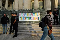 Gis&egrave;le Pelicot ist zu einer feministischen Ikone geworden. - &copy; Lewis Joly/AP/dpa