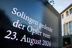 Bei dem islamistischen Terroranschlag von Solingen wurden drei Menschen get&ouml;tet. (Archivbild) - &copy; Thomas Banneyer/dpa