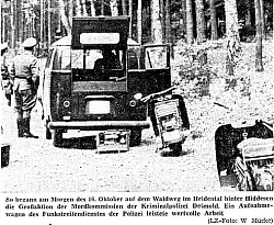 Das Foto hat damals der LZ-Mitarbeiter W. Mücke gemacht. - © Repro: Freya Köhring