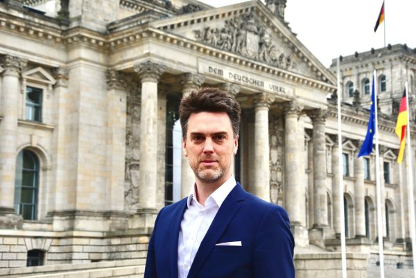 MdB Robin Wagener wird eine Botschaft aus Berlin schicken.   - © Fotorechte: Robin Wagener