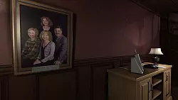 Ein Familienporträt im leeren Haus der Greenbriars – der Beginn einer emotionalen Reise in „Gone Home“. - © The Fullbright Company