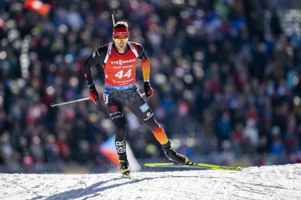 Philipp Nawrath wird als 18. bester Deutscher. - © Gian Ehrenzeller/KEYSTONE/dpa