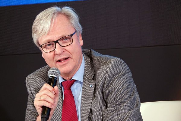 Martin Wansleben, Hauptgeschäftsführer des Deutschen Industrie- und Handelskammertages (DIHK), bei der Konferenz der Auslandshandelskammer (AHK). - © Ulf Mauder/dpa