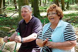 R&uuml;ckblicke: Hans und Lina Heinrichs - beide haben ihre Kindheit in Russland erlebt. - &copy; Foto: Lachauer/WDR