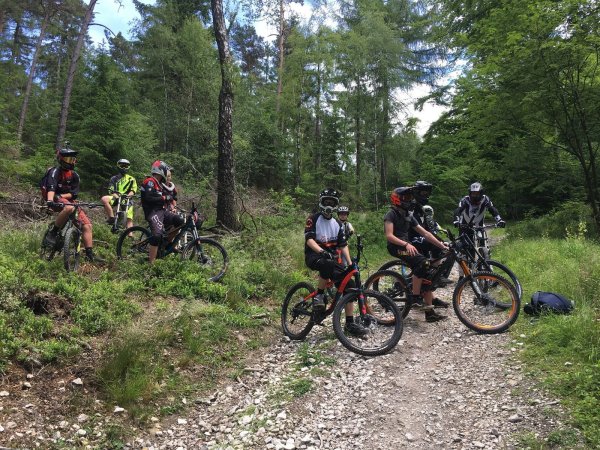 Mountainbiker sollten die Strecke am Hermannsdenkmal zum Downhillfahren nutzen können. Doch sie war ihnen zu langweilig. - © Archivfoto: Niklas Böhmer