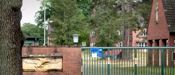 Auf der Liste des Bundes mit potenziellen Liegenschaften steht auch die Britische Mansergh-Kaserne in Gütersloh. - © Andreas Frücht