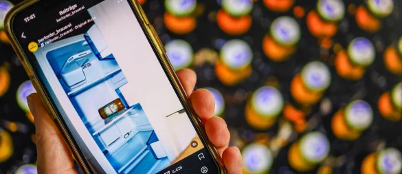 Mehr als 120.000-mal ist der Kühlschrank-Clip der Herforder Brauerei bislang (Stand: Montag, 3. November) angeklickt worden. - © Daniel Salmon