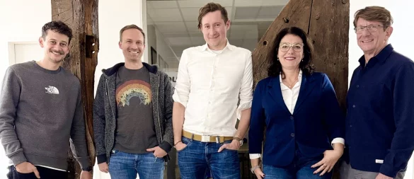 Der neue Fraktionsvorstand der CDU Detmold: (von links) Daniel Neufeld, Jan Martin Vogt, Steven Förster, Renate Hartmann, Jörg Thelaner. - © CDU