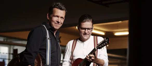 Black Patti, das sind Peter Krause (links) und Ferdinand Kraemer. - © Christian Kaufmann