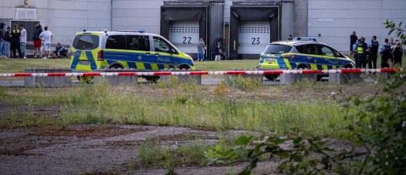 Die Polizei ist in die Meerbrede ausgerückt - dort hat es eine körperliche Auseinandersetzung gegeben. - © Freitag TV