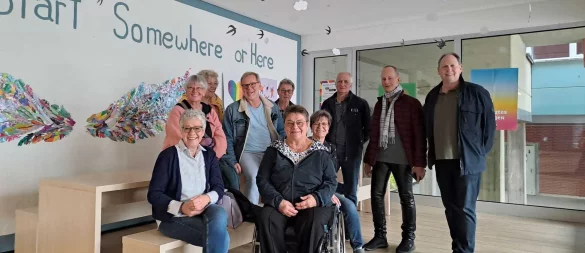 Auch 50 Jahre, nachdem sie die Schule verlassen haben, trifft sich der erste Zehntklässler-Jahrgang der einstigen Blomberger Hauptschule. - © Foto: Bossemeyer
