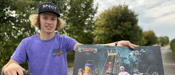 Jimi Brandt gehört inzwischen als BMX-Profi fest zum Fahrerteam der internationalen Show "Night of the Jumps". - © Sandra Castrup