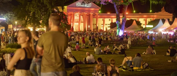 Das Parklichter-Festival in Bad Oeynhausen hatte in diesem Jahr Tausende Besucher weniger als gewöhnlich. - © Staatsbad Bad Oeynhausen/Peter Hübbe