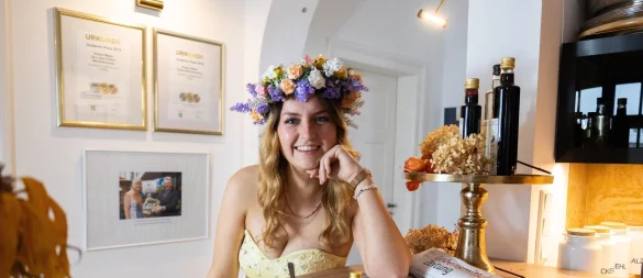 Mandy Isabel I. ist die designierte neunte Pickert-Prinzessin NRW. - © Denise Wilmbusse