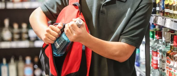 Alkohol gehört zu beliebten Zielen von Ladendieben in OWL, beobachtet die Polizei. - © Oliver Berg/dpa