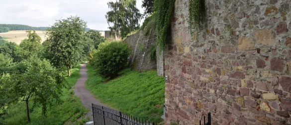 Die Stadtmauer in Blomberg wird Thema zweier Führungen sein. - © Stadt Blomberg