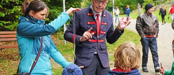 Buntes Familienfest am Hermann - auch Jens Heuwinkel war dabei. - © Nicole Ellerbrake