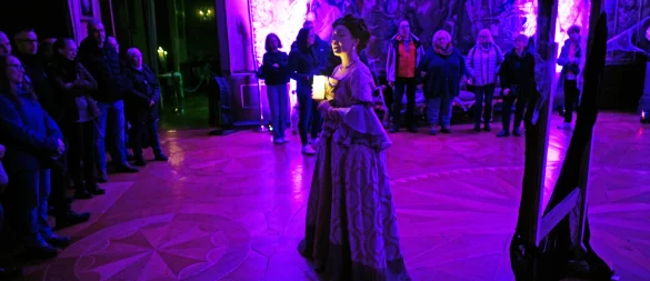 Luise Henriette von Oranien-Nassau, spätere Kurfürstin von Brandenburg, im Großen Königszimmer im Detmolder Schloss. - © Nicole Ellerbrake