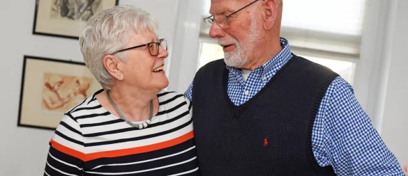 Erika und Rolf-Dieter Klöpper feiern Diamantene Hochzeit. - © Nicole Ellerbrake