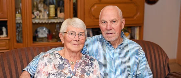 Ingrid und Horst Korf aus Brake blicken auf 65 gemeinsame Jahre zurück - © Nicole Ellerbrake