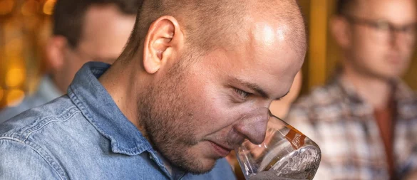 Felix Heidenreich aus Bad Driburg arbeitet als Biersommelier. - © Privat/Heidenreich