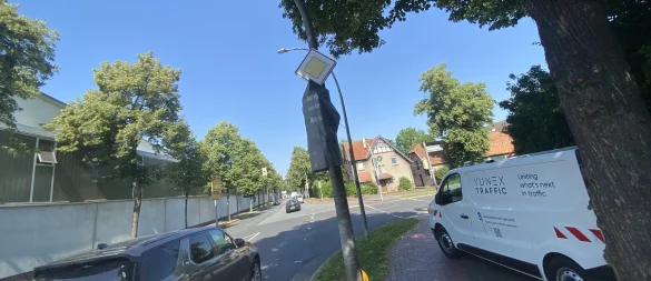 Die Ampel an der Bundesstraße/Einmündung Tecklenburger Weg fällt noch bis auf unbestimmte Zeit aus. - © Burkhard Hoeltzenbein