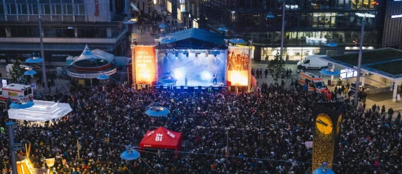 Bielefeld Marketing plant ein großes Public Viewing zum Pokalfinale von Arminia Bielefeld am 24. Mai 2025. - © Bielefeld Marketing GmbH/Michael Adamski