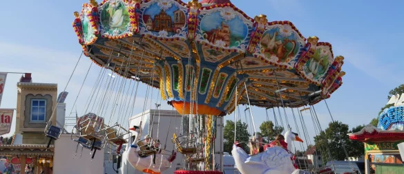 Reinholdi-Markt 2025 wurde am Donnerstag bei schönstem Wetter eröffnet. - © Thomas Krügler
