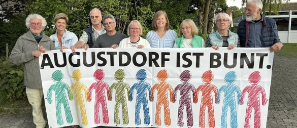 Das neue Bündnis "Augustdorf ist bunt". - © Augustdorf ist bunt